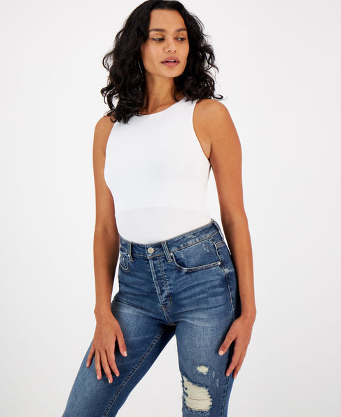 Women's High-Neck Sleeveless Bodysuit